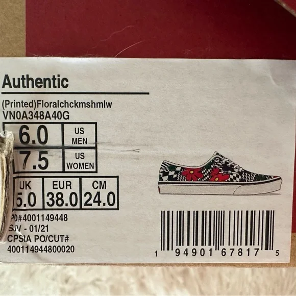 Authentic Vans - Picture 2 of 15